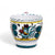 ORVIETO GREEN ROOSTER: Shaped Espresso Cup (3 Oz)