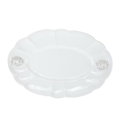 ARTE ITALICA: Renaissance Leone Oval Scalloped Platter