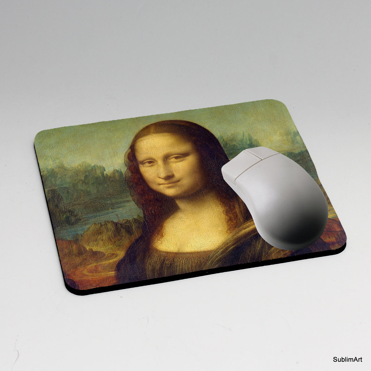 SUBLIMART: Mouse Pad Design La Gioconda - Mona Lisa