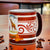 SUBLIMART: Palio di Siena Porcelain printed mug - Brown Handle & Rim - Design by Mario Bruno - GIRAFFA (Giraffe)