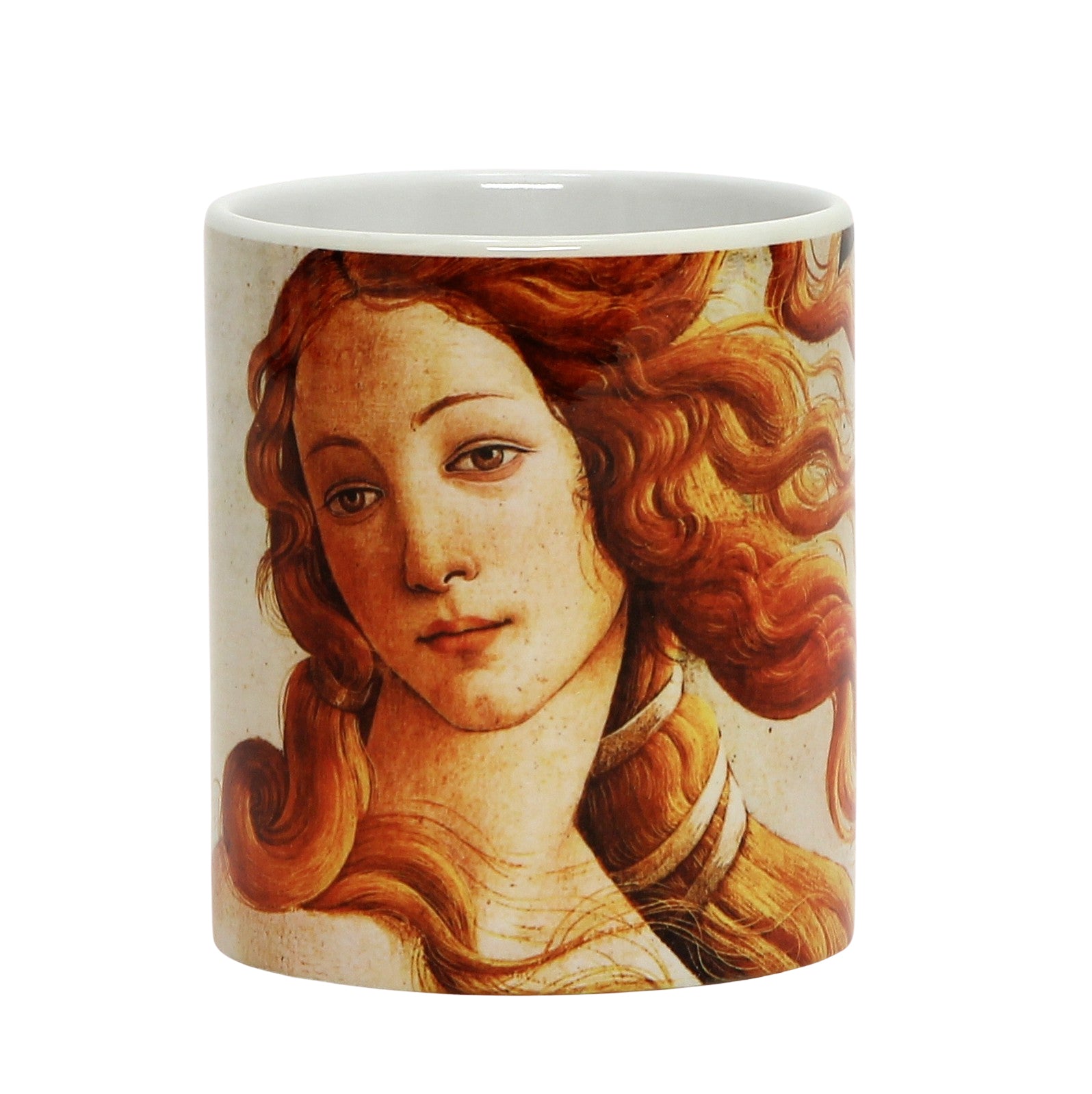 SUBLIMART: Affresco Mug - La Venere di Botticelli (Botticelli's Venus) [Detail] - artisticaitalian.com