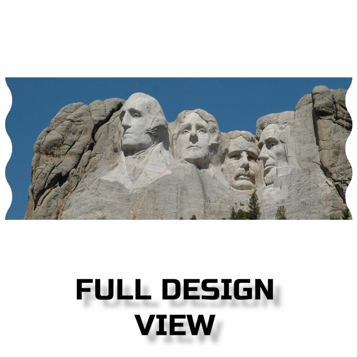 SUBLIMART: Patriotic Mug 'Mount Rushmore' (Design 18)