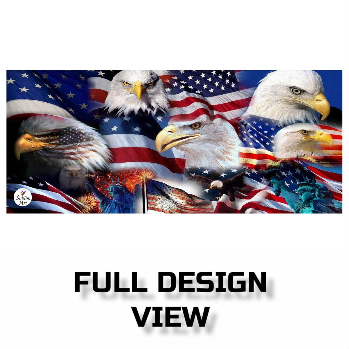 SUBLIMART: Patriotic Mug 'Mount Rushmore' (Design 35) - artisticaitalian.com