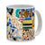 SUBLIMART: Mosaic - Mug (Designs #01)