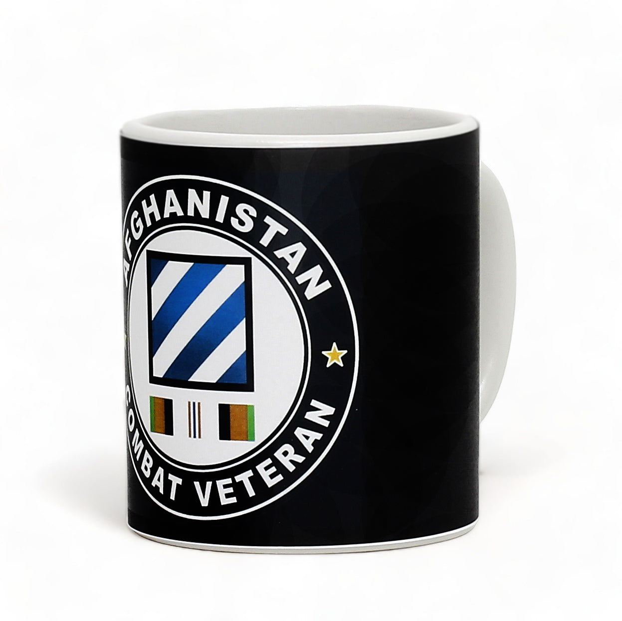 SUBLIMART: Veteran - Mug 'Afghanistan Combat Veteran' (Design #06B)