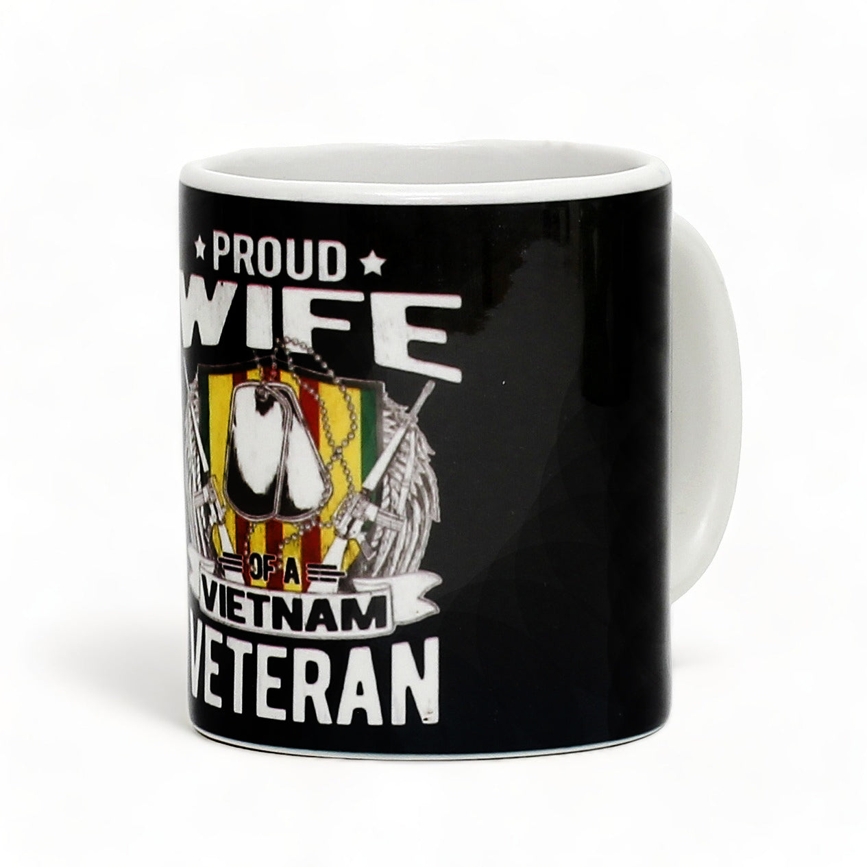 SUBLIMART: Veteran - Mug 'Proud Wife Vietnam Veteran' (Design #24)