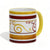 SUBLIMART: Ricco Italia Mug Yellow Handle+Rim - by Mario Bruno (Design 6405)