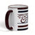 SUBLIMART: Ricco Italia Mug Maroon Handle+Rim - by Mario Bruno (Design 6425)