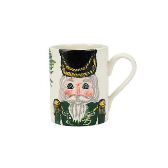 VIETRI: NUTCRACKERS GREEN MUG