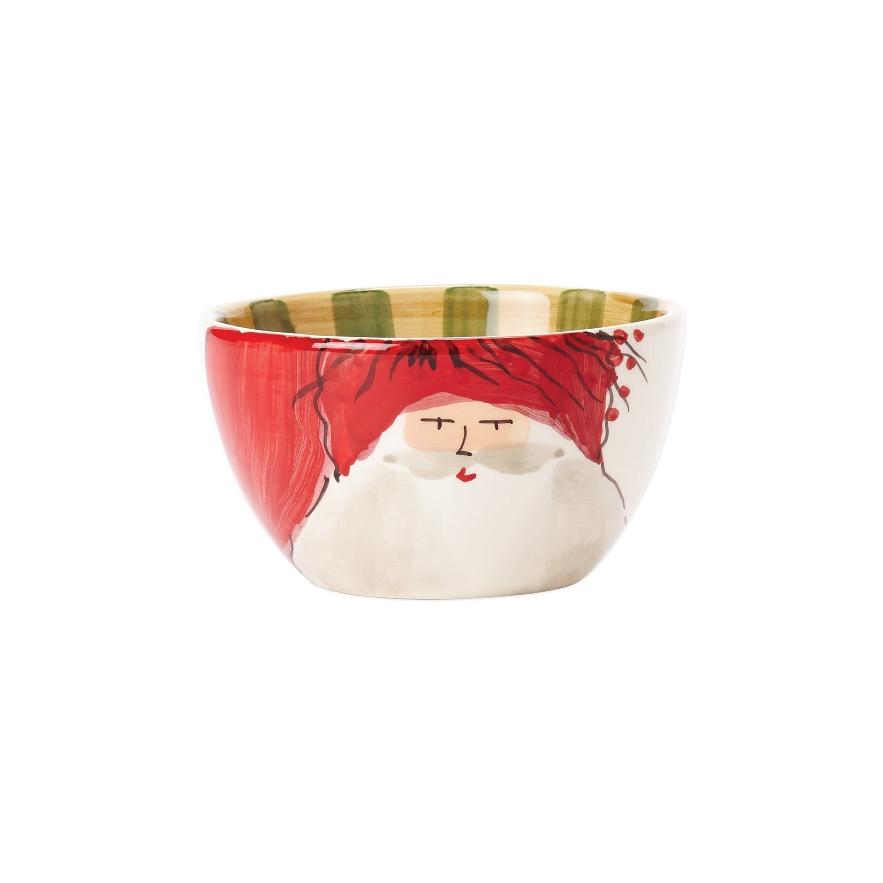 VIETRI: OLD ST. NICK ASSORTED CEREAL BOWLS - SET OF 4 - artisticaitalian.com