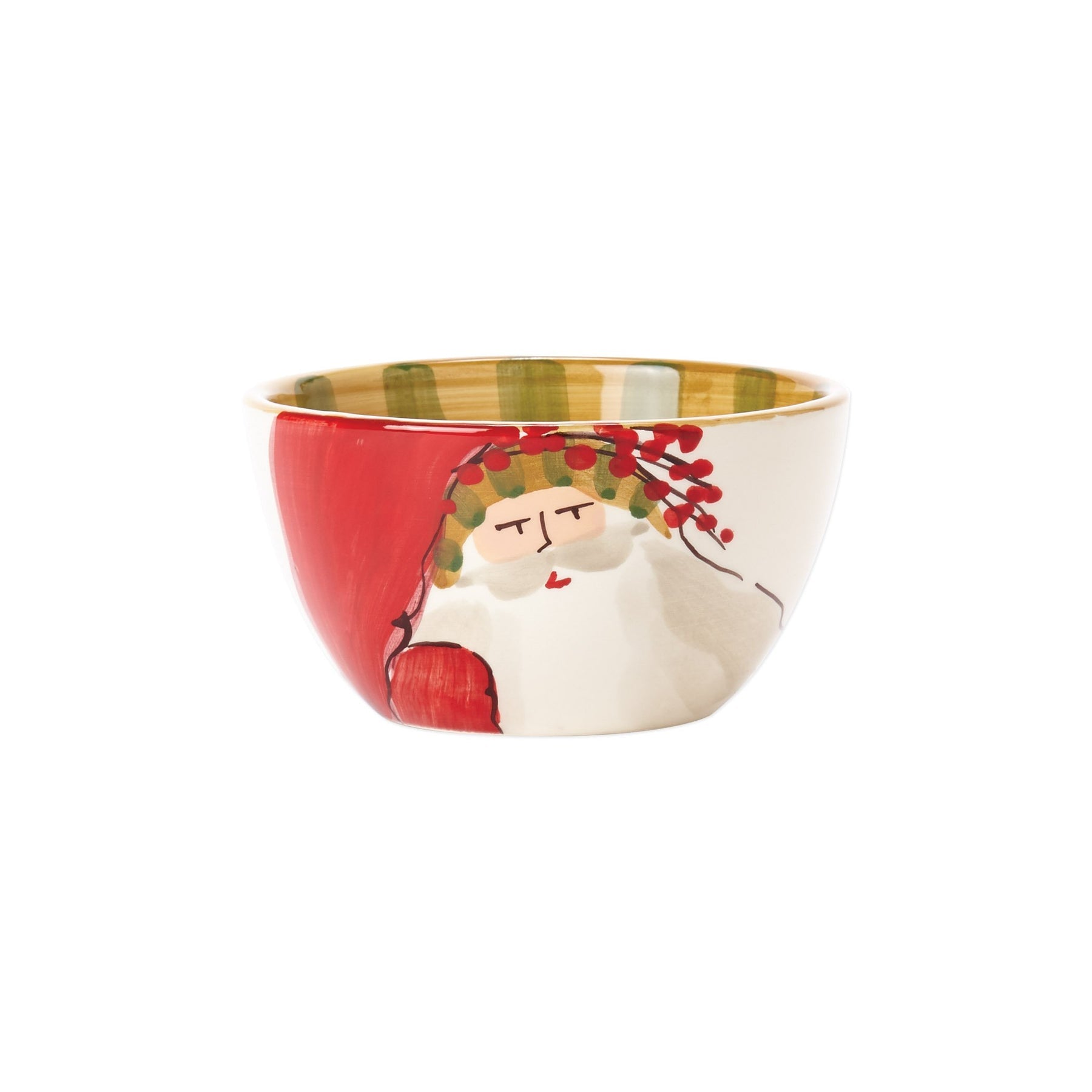 VIETRI: OLD ST. NICK ASSORTED CEREAL BOWLS - SET OF 4