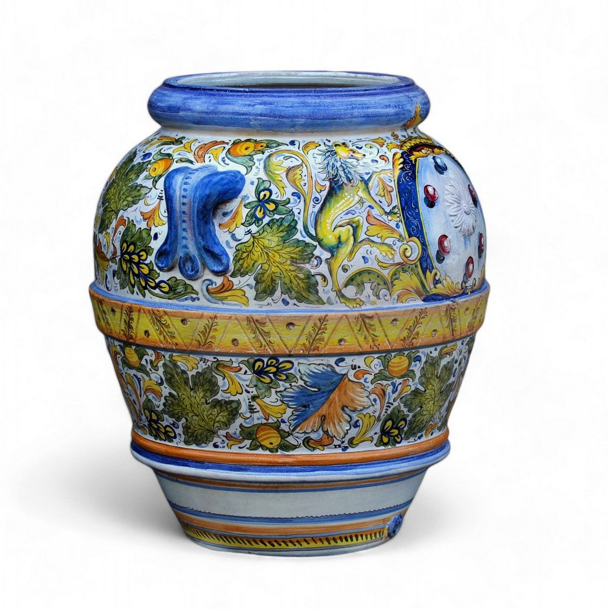 TUSCAN ORCIO URN: Huge One of a kind Tuscan Orcio Urn -  A true masterpiece! CAFFAGIOLO design