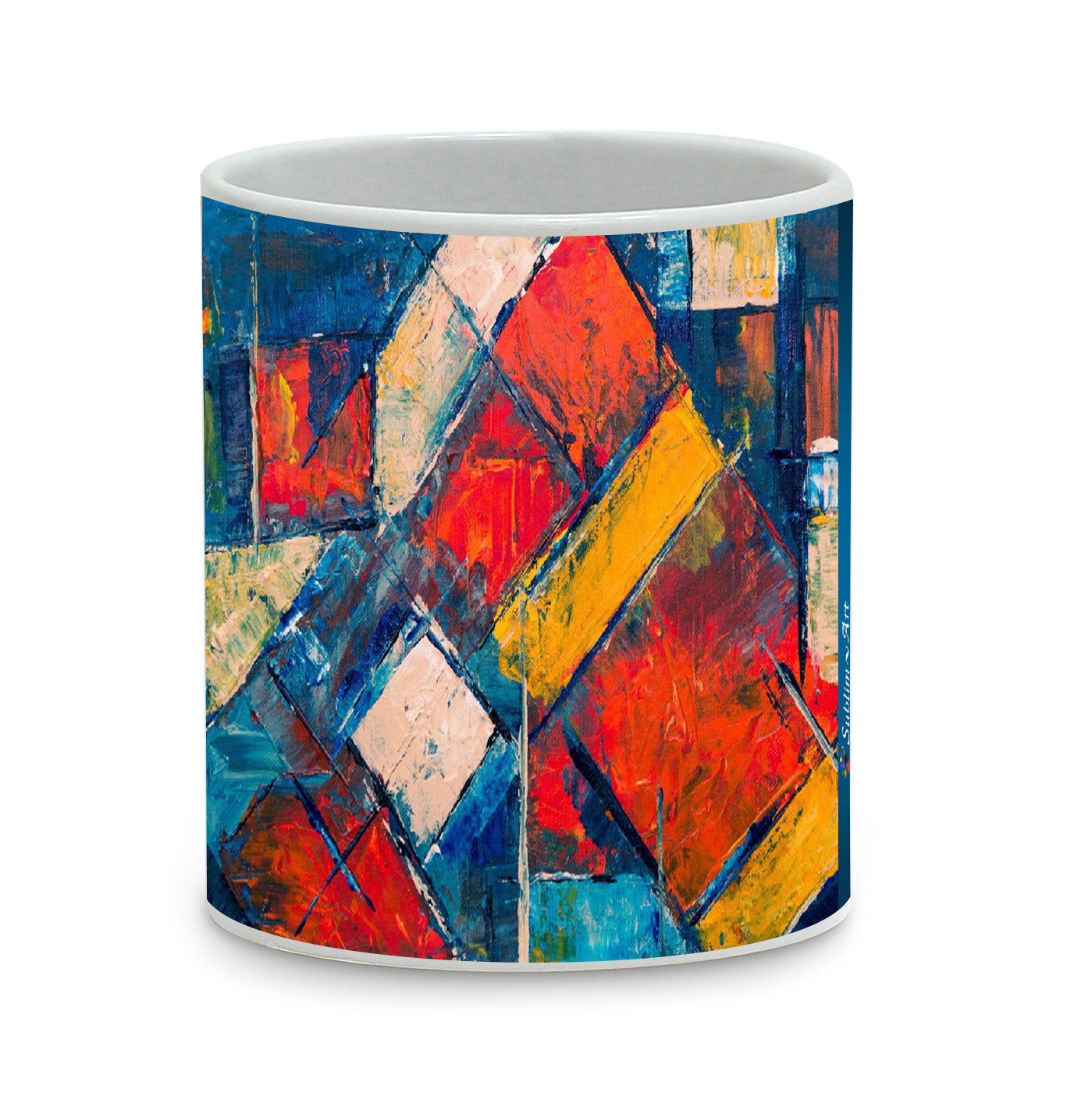 SUBLIMART: Abstract - Multi Use Tumbler (Design #DER03) - artisticaitalian.com