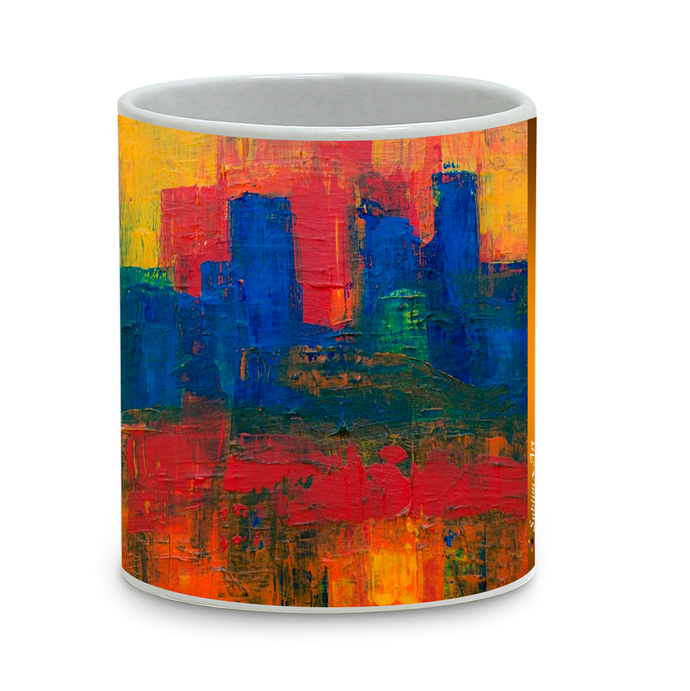 SUBLIMART: Abstract - Multi Use Tumbler (Design #DER04) - artisticaitalian.com