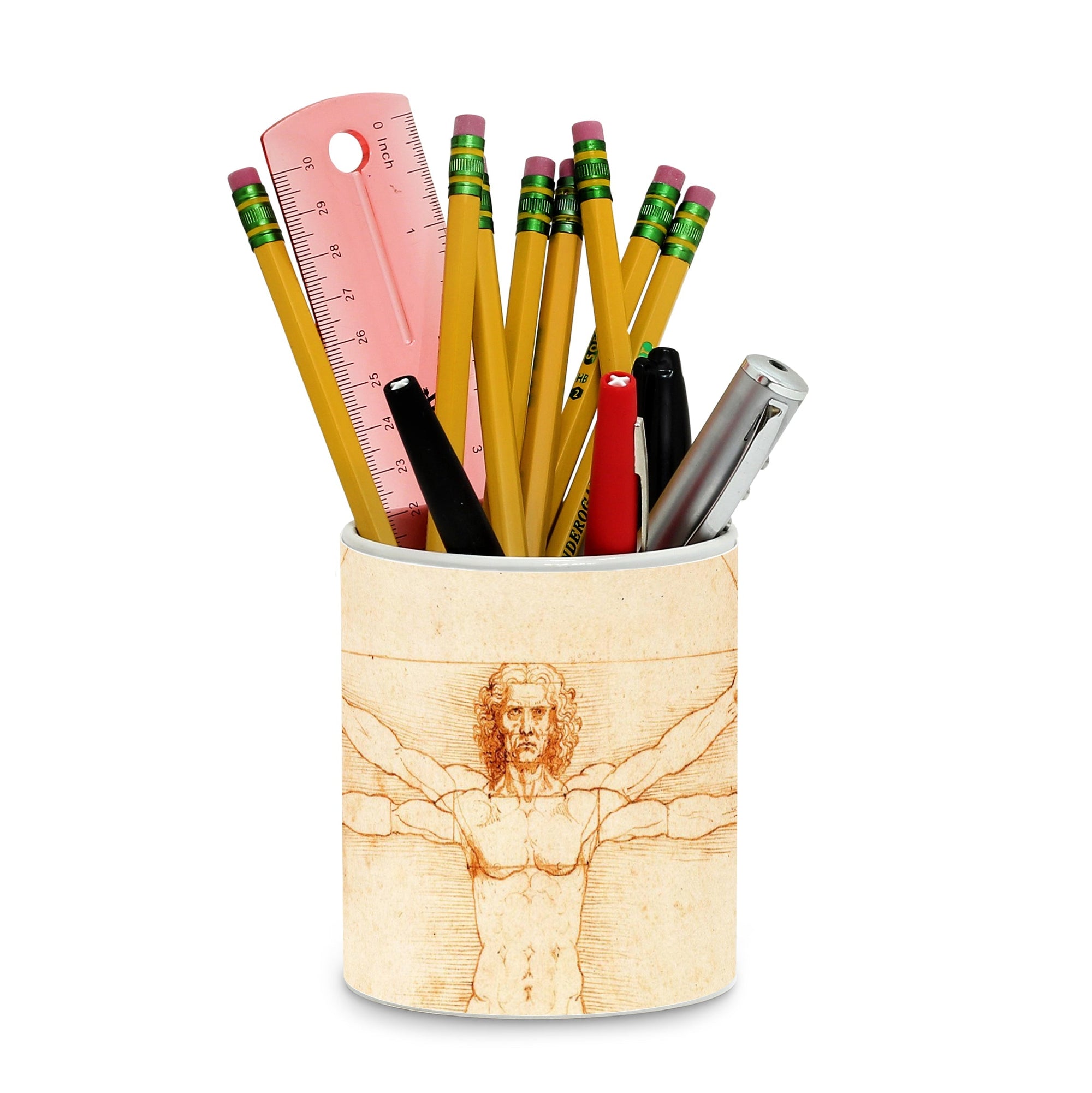 SUBLIMART: Affresco - Multi Use Tumbler - Leonardo Da Vinci Vitruvian Man (Design #AFF11) - artisticaitalian.com