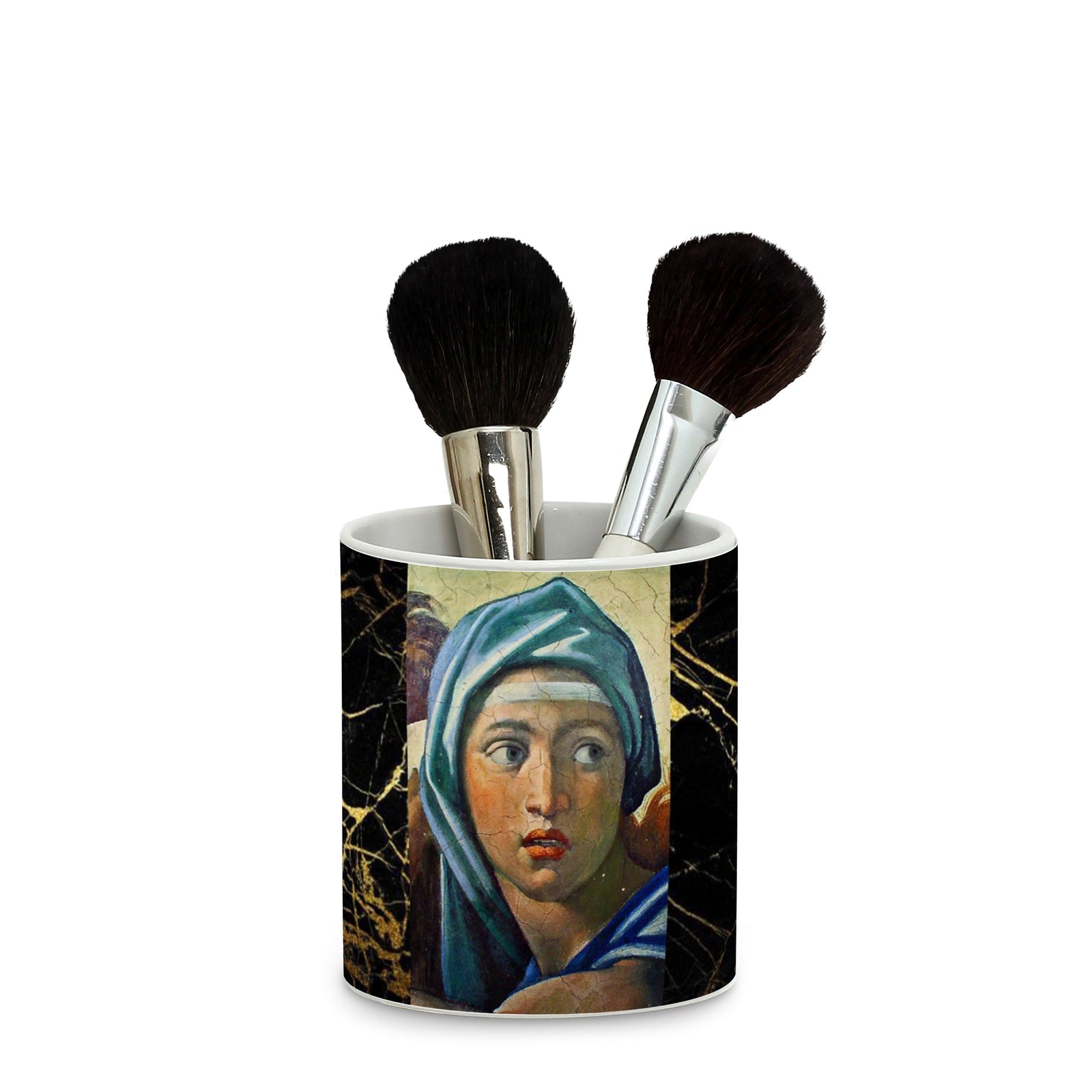 SUBLIMART: Affresco - Multi Use Tumbler Sibilla Delfica (Detail) Sistine Chapel ceiling painting. (Design #AFF05)