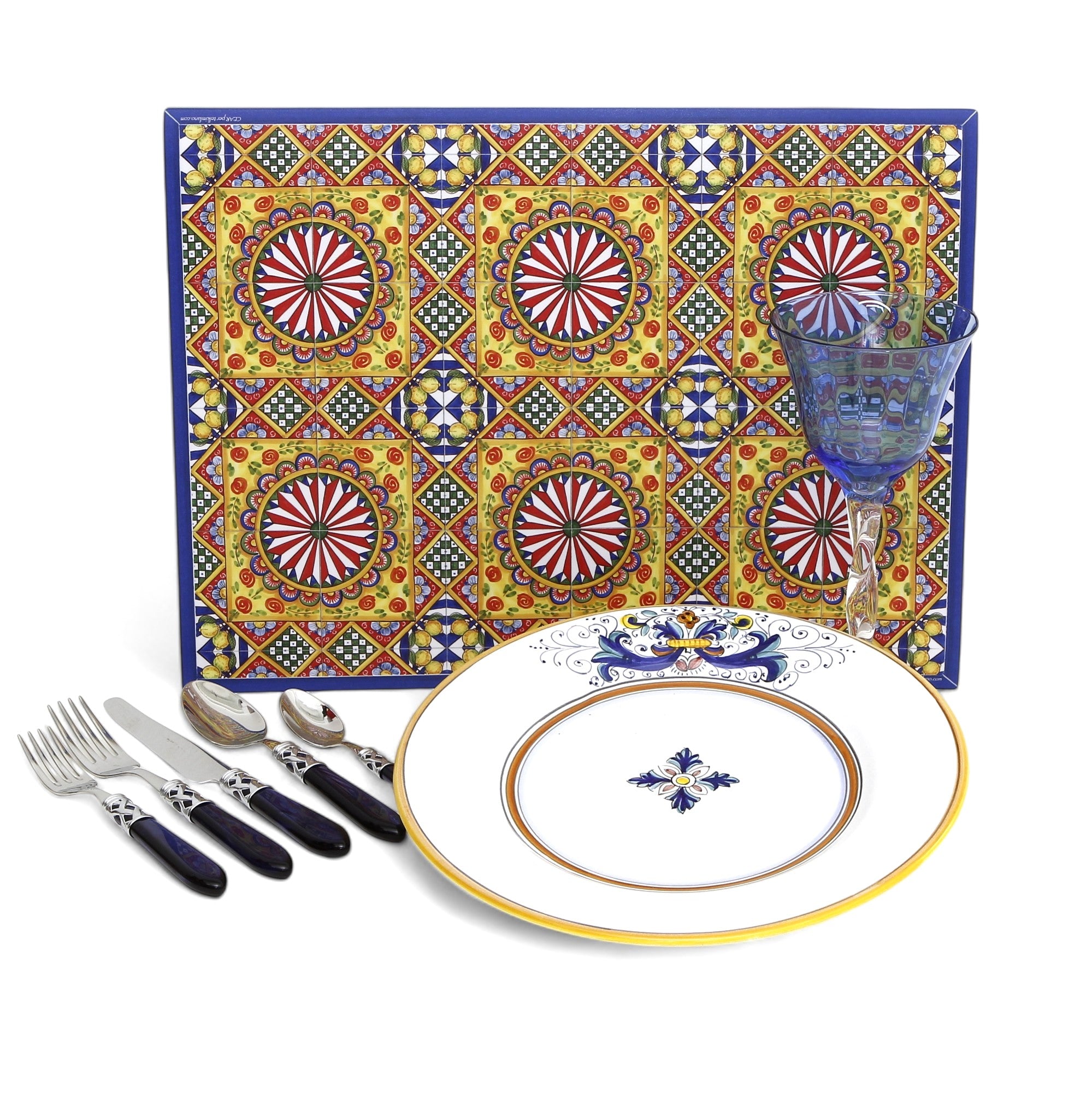 ITALIAN DREAM BUNDLE: Place Setting Bundle Bronte/A + Ricco Deruta