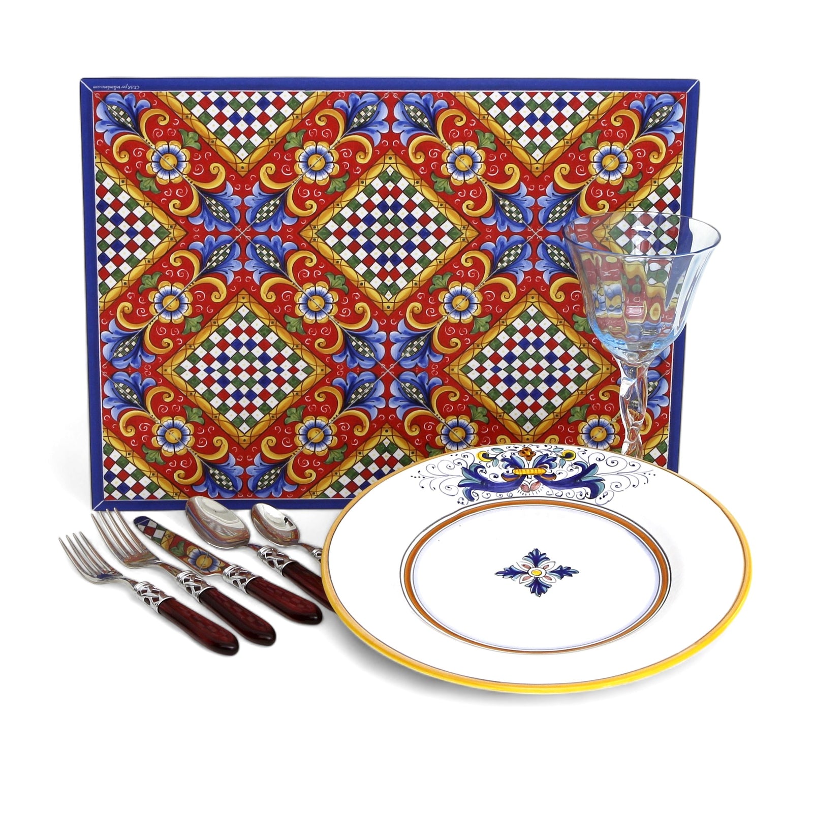 ITALIAN DREAM BUNDLE: Place Setting Bundle Bronte/B + Ricco Deruta