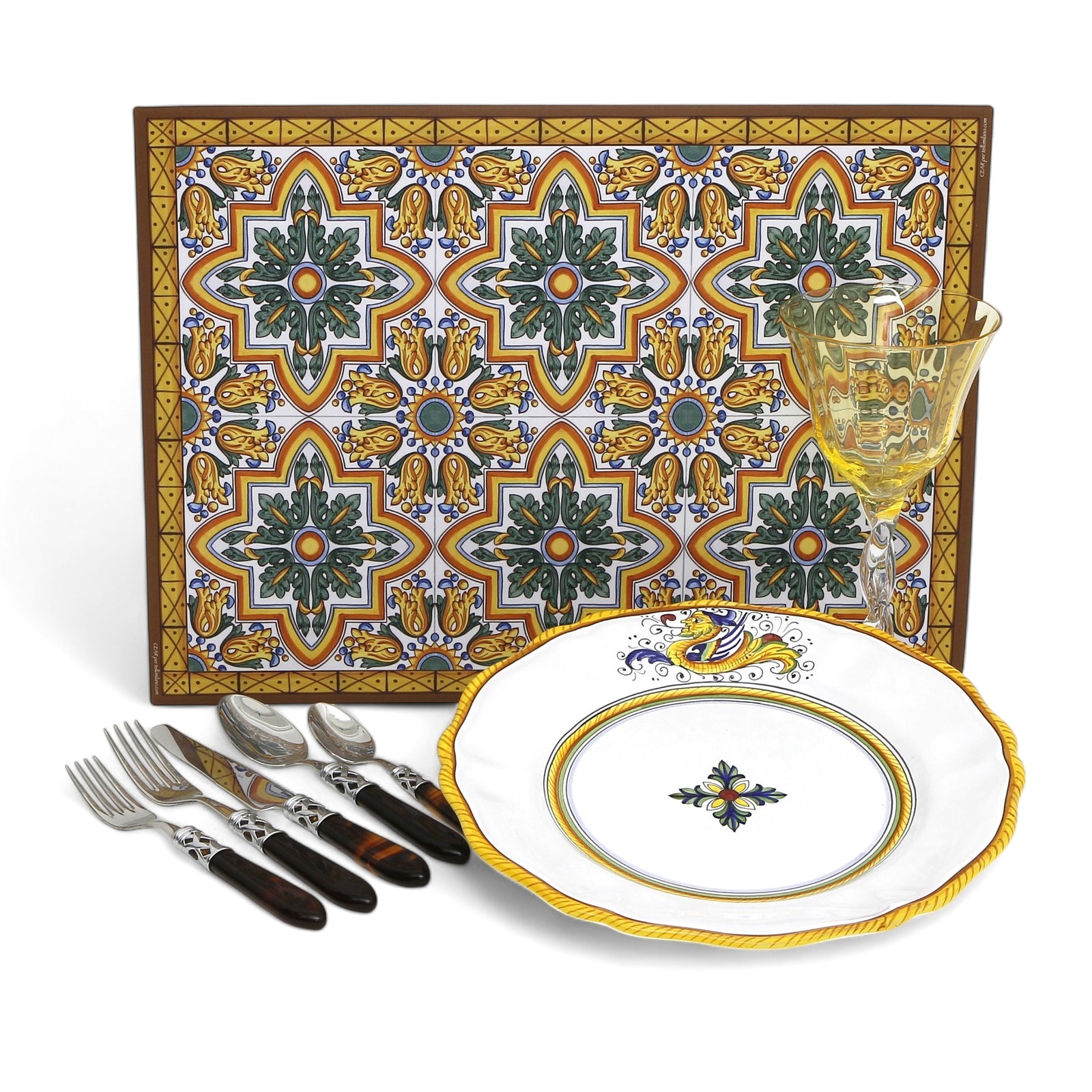 ITALIAN DREAM BUNDLE: Place Setting Bundle Petralia/B + Raffaellesco