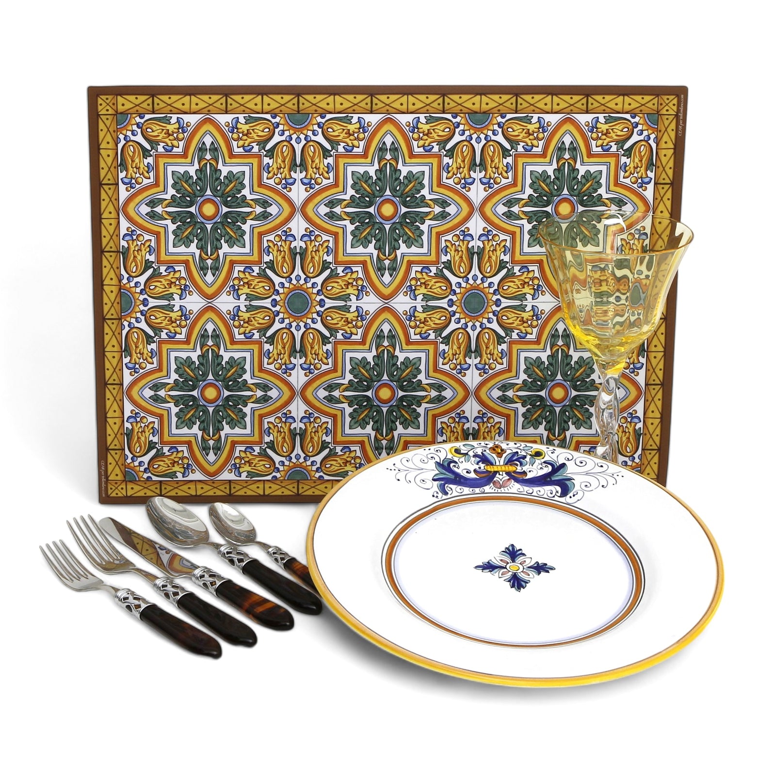 ITALIAN DREAM BUNDLE: Place Setting Bundle Petralia/B + Ricco Deruta