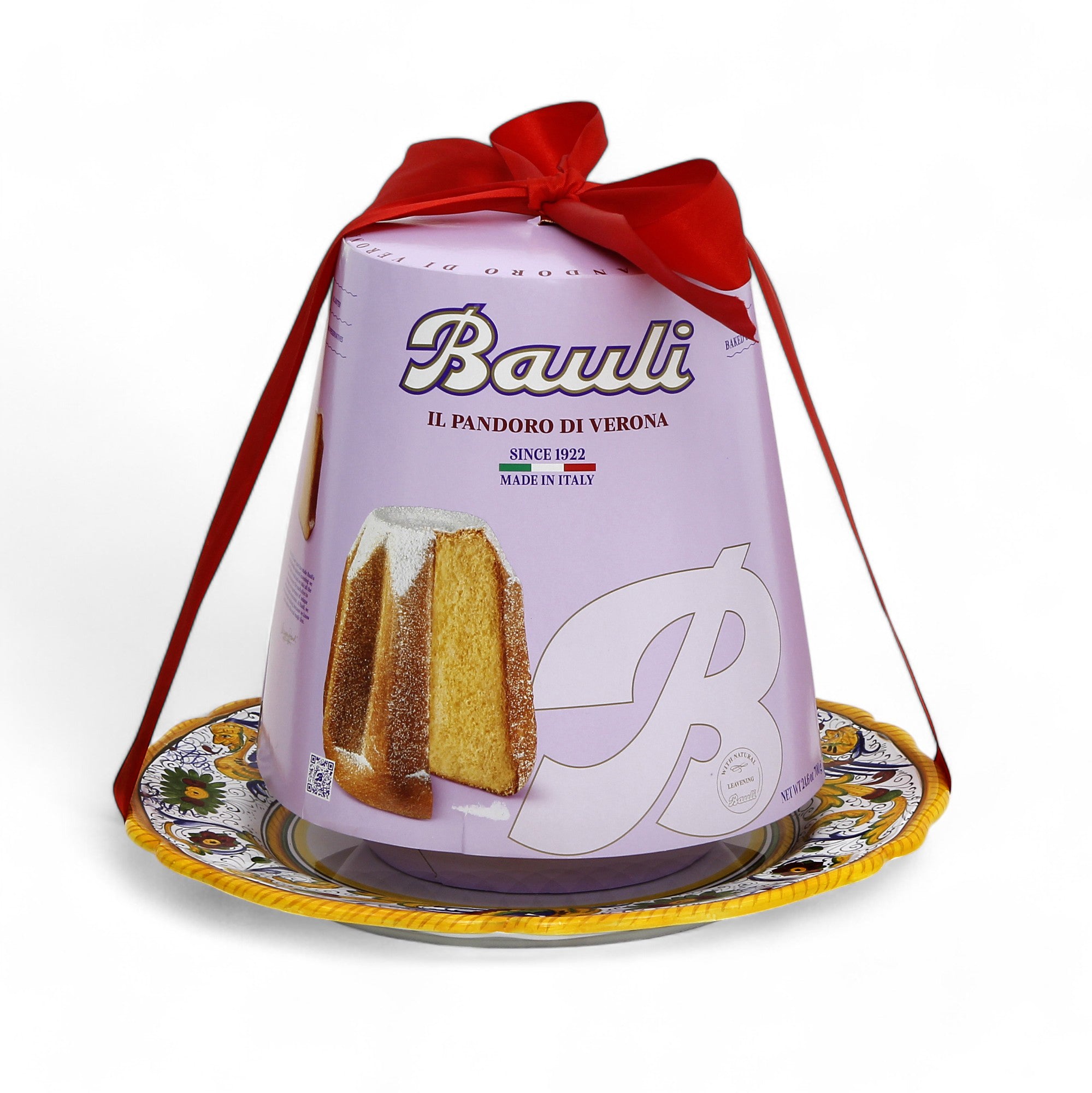 RAFFAELLESCO: Charger Buffet Platter + Pandoro Bauli Holidays Bundle