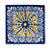 ANTICA DERUTA: Deluxe Hand Painted Ceramic Authentic Deruta Tile