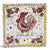 ANTICA DERUTA: Hand Painted Ceramic Authentic Deruta Tile