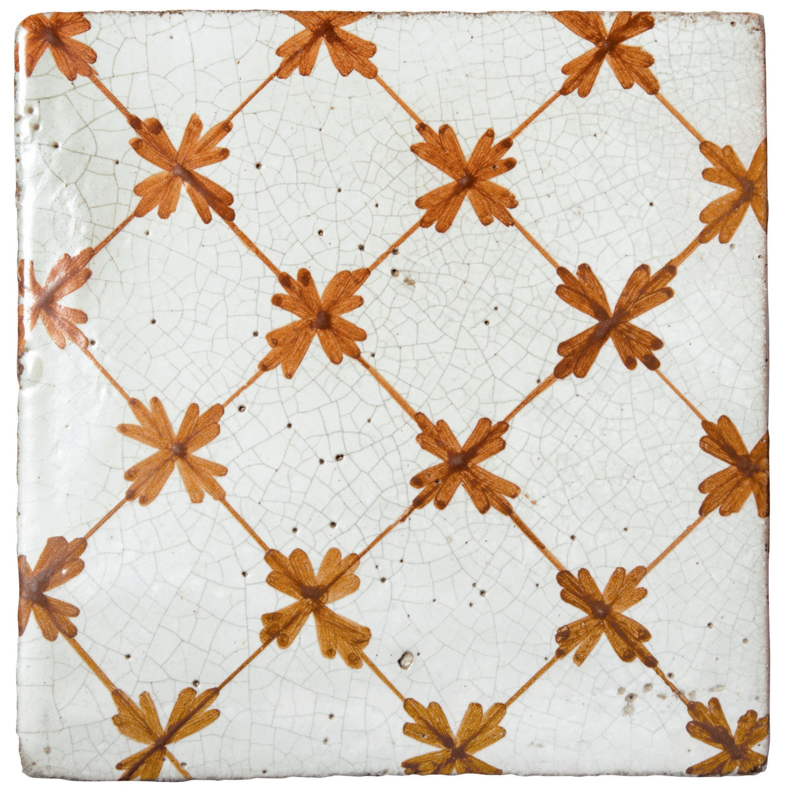 ANTICA DERUTA: Hand Painted Ceramic Authentic Deruta Tile