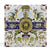 ANTICA DERUTA: Large Hand Painted Ceramic Authentic Deruta Tile