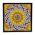 ANTICA DERUTA: Hand Painted Ceramic Deruta Wall Hung Tile 12" (PT/DR13)