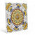 ANTICA DERUTA: Large Hand Painted Ceramic Authentic Deruta Tile