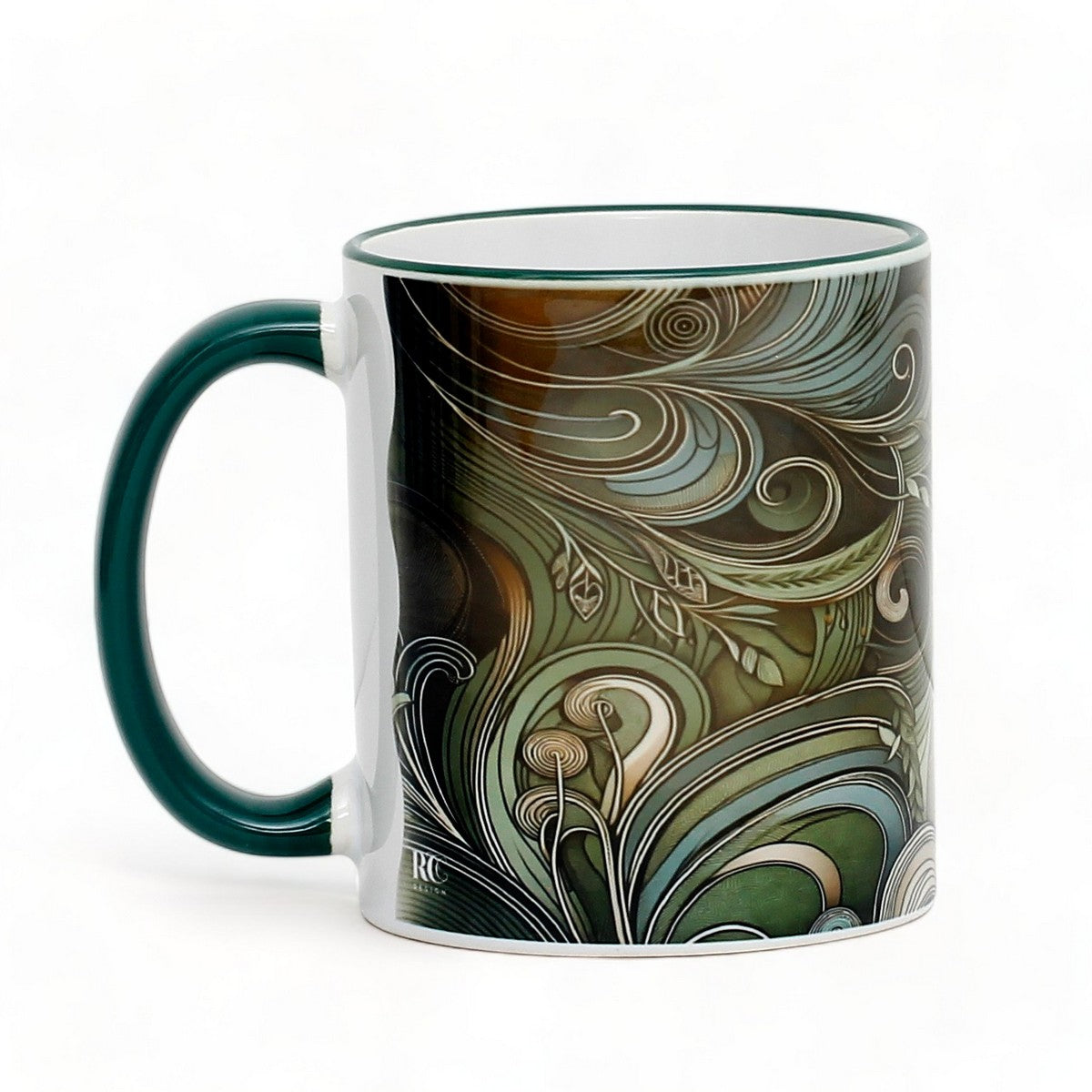 SUBLIMART: Mug Whirl Elegance Mug - by RC Design