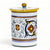 RICCO DERUTA DELUXE: Canister with Ceramic Lid - 'FARINA' (Flour)