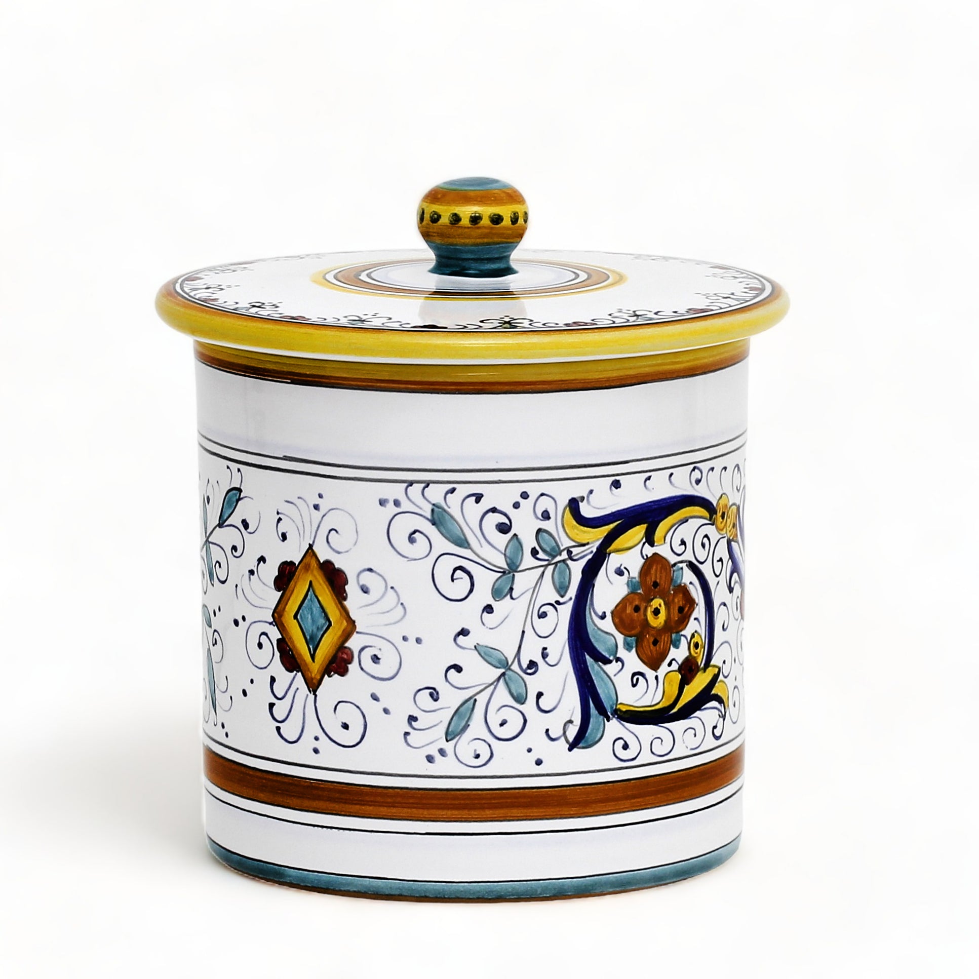 RICCO DERUTA DELUXE: Canister with Ceramic Lid - 'SALE' (Salt)