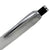 ART-PEN: Handcrafted Luxury Click Pen - Chrome finish with WHITE acrylic hand turned body - artisticaitalian.com