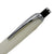 ART-PEN: Handcrafted Luxury Click Pen - Chrome finish with CREAM acrylic hand turned body - artisticaitalian.com