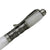 ART-PEN: Handcrafted Luxury Twist Rollerball Pen - Antique Pewter Deruta Vario design finish with MOTHER OF PEARL PEARL acrylic hand turned body - artisticaitalian.com