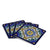 ITALIAN DREAM: Coaster Set of 4 - Stain Proof and Water Repellent PVC - Design SICILIANA