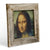 SUBLIMART: Affresco Ceramic Tile on Distressed Reclaimed Barn Wood Frame - Opera "La Gioconda (Mona Lisa)" detail by Leonardo Da Vinci