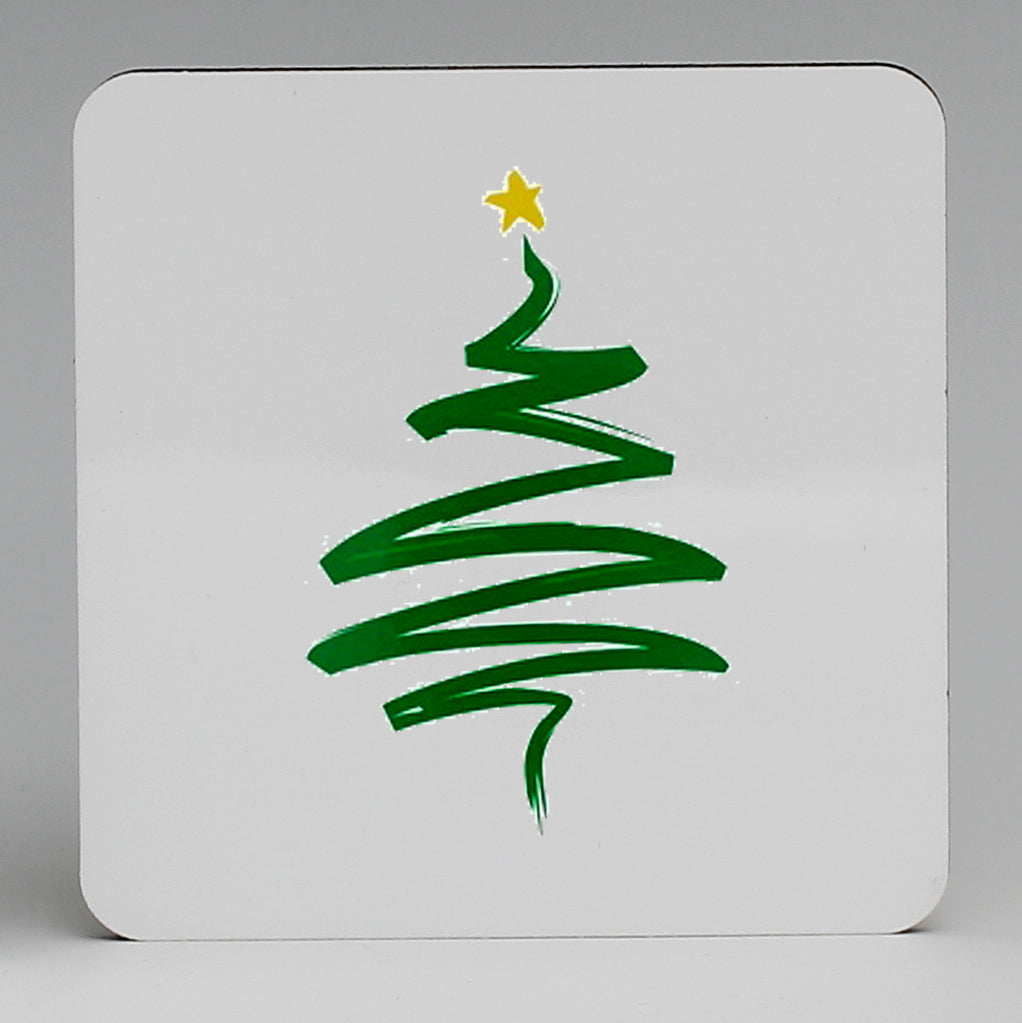 SUBLIMART: MDF Hardboard Set of 4 Coasters - Design: Holidays 01