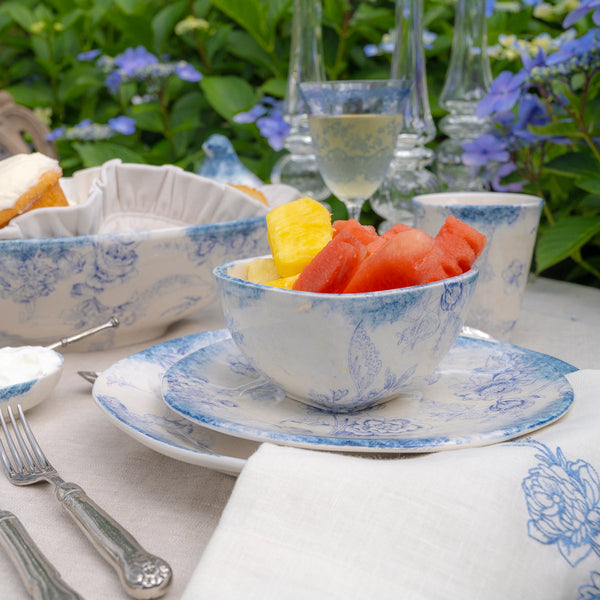 ARTE ITALICA:  Giulietta Blue Square Cereal Bowl