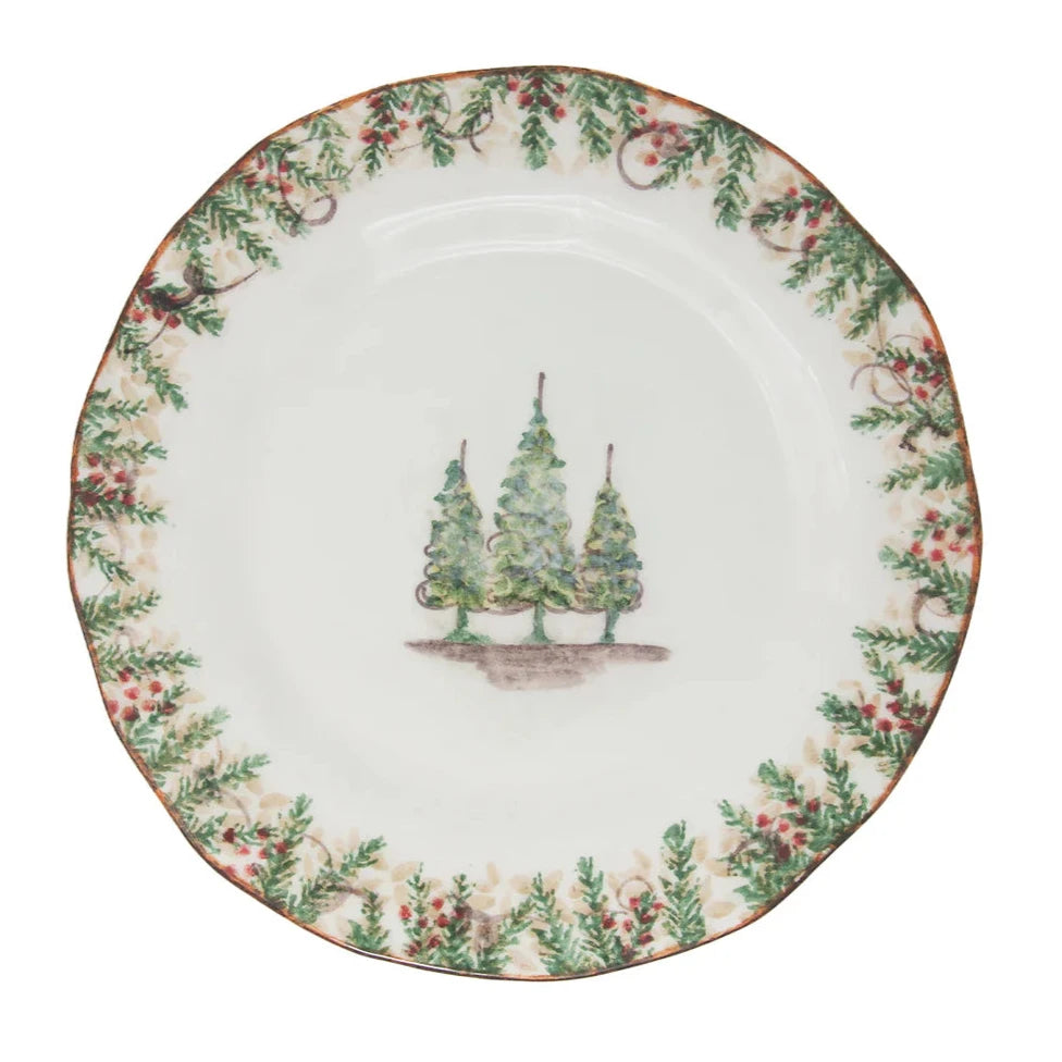 ARTE ITALICA: Natale Dinner Plate