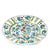 ORVIETO GREEN ROOSTER: Dinner plate (11 D) - artisticaitalian.com