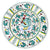 ORVIETO GREEN ROOSTER: Dinner plate (11 D) - artisticaitalian.com