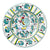 ORVIETO GREEN ROOSTER: Pasta Soup bowl (10 D) - artisticaitalian.com