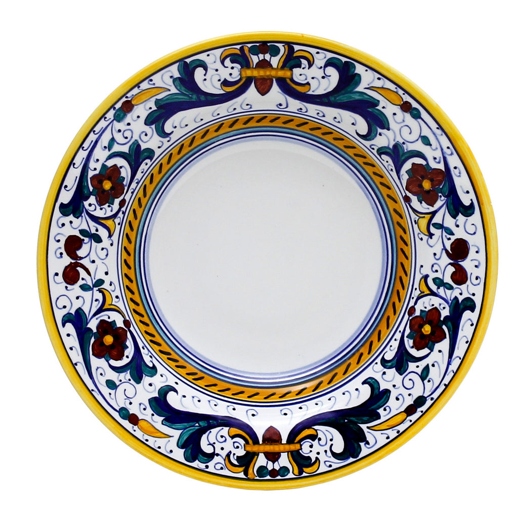 RICCO DERUTA CLASSICO: Pasta Soup rimmed bowl - artisticaitalian.com