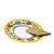 RAFFAELLESCO CLASSICO: Salad plate fluted rims - artisticaitalian.com