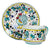 ORVIETO GREEN ROOSTER: 5 Pieces Place Setting - artisticaitalian.com