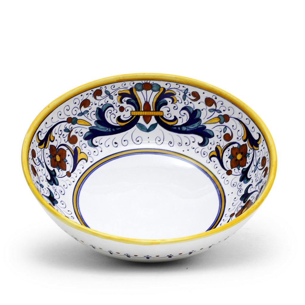 RICCO DERUTA CLASSICO: Large Serving Salad Pasta Bowl - artisticaitalian.com