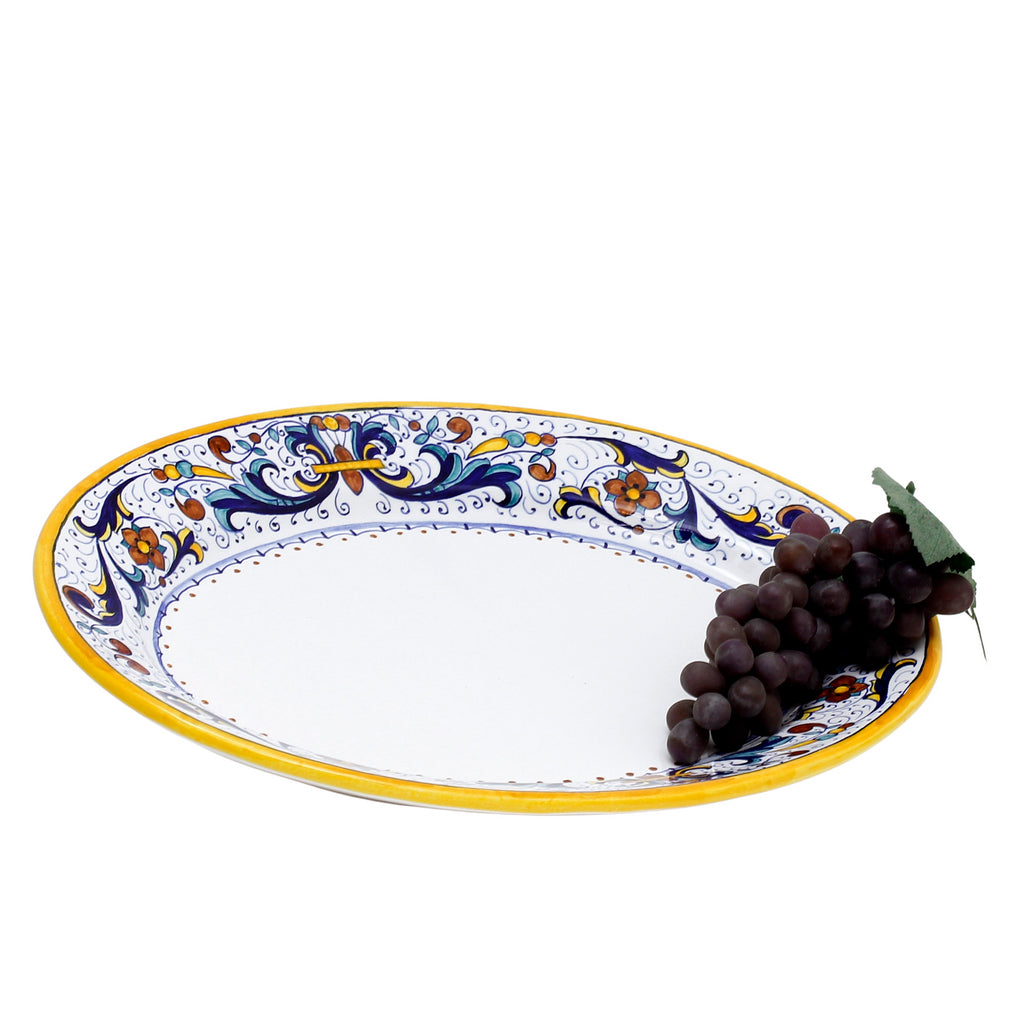 RICCO DERUTA CLASSICO: Large Oval platter - artisticaitalian.com